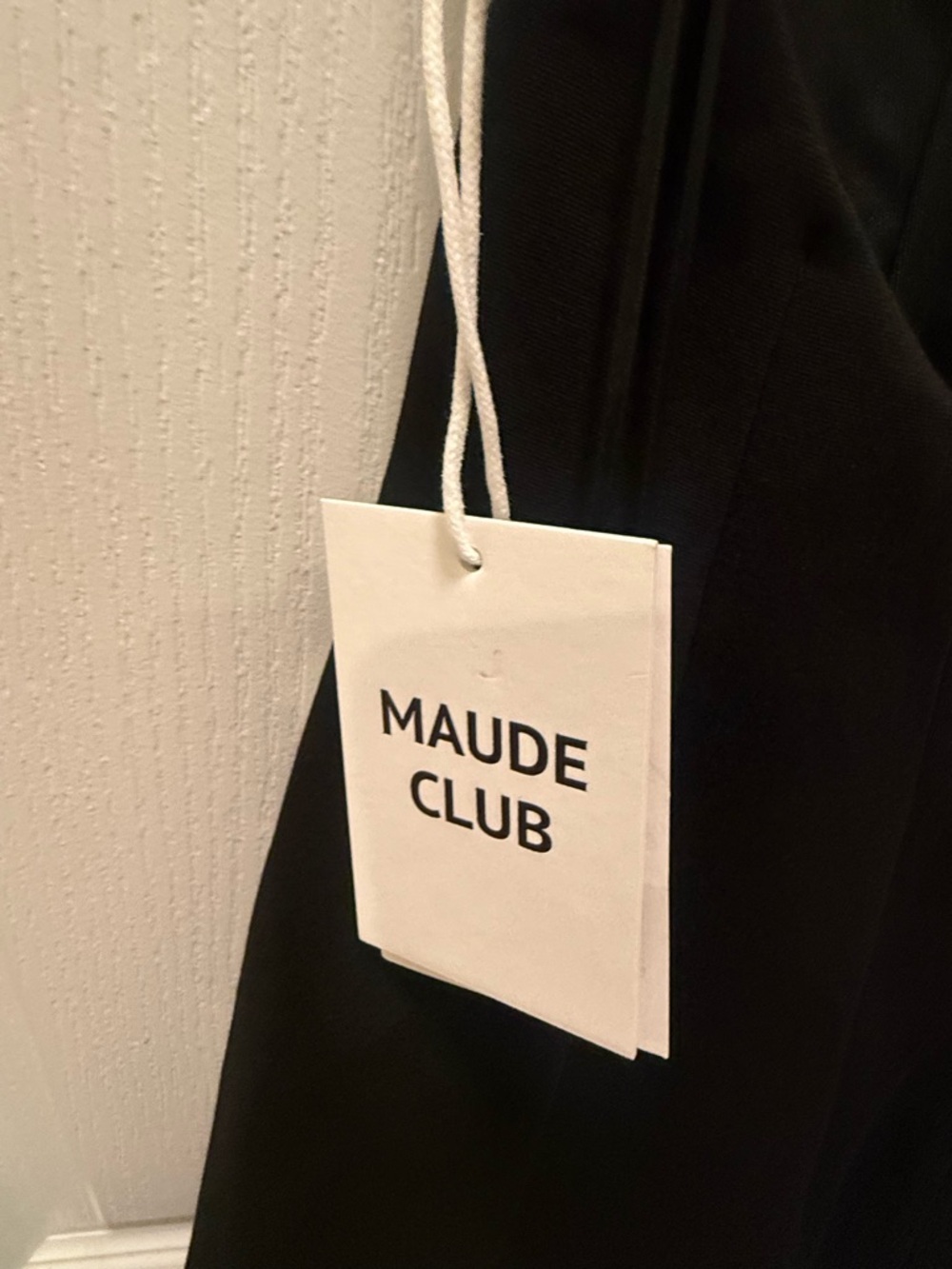 Maude Club Rhea Open-Back Bustier Mini Dress size S NWT - Picture 8 of 8